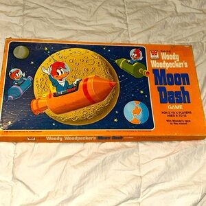 1976 Woody Woodpecker's Moon Dash Game Whitman **Complete W/ Replacement Parts**